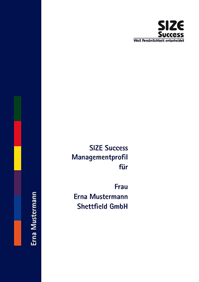 Muster für SIZE Success Managementprofil