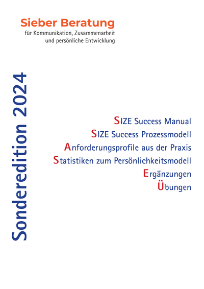 Sieber Beratung - SIZE Success Sonderedition 2024